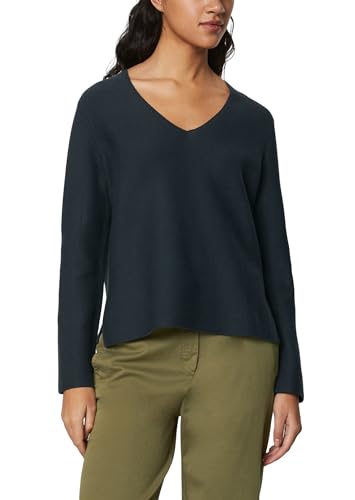 MARC O’POLO Damen 402600660381 Pullover, Deep Blue Sea, L von Marc O'Polo