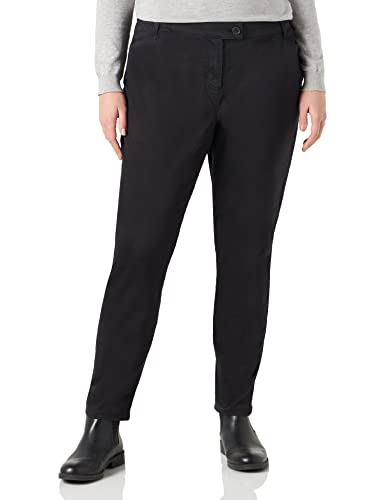 Marc O'Polo Damen 047510191 Hose, Schwarz (Black 990), 44 von Marc O'Polo