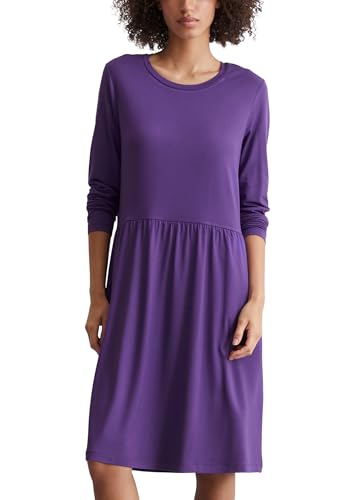 Marc OߴPolo Denim Damen Jerseykleid mit Stretch-Anteil Langarm, Lila (Active Purple), XL Marc OߴPolo Denim Damen Jerseykleid mit Stretch-Anteil Langarm, Lila (Active Purple), XL von Marc O'Polo