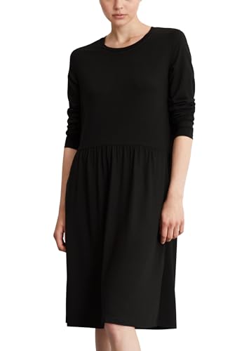 Marc O'Polo Denim Damen Jerseykleid mit Stretch-Anteil Langarm, Schwarz (Black), XXL Marc O'Polo Denim Damen Jerseykleid mit Stretch-Anteil Langarm, Schwarz (Black), XXL von Marc O'Polo