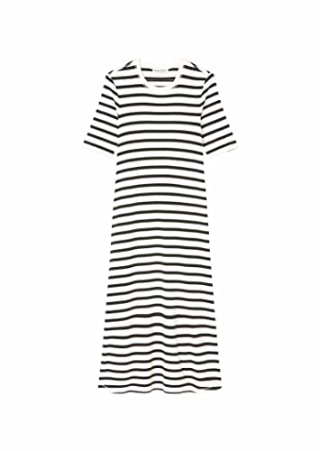 Marc O'Polo Jersey dress wide seam, weiss-kombiniert, Gr. S von Marc O'Polo