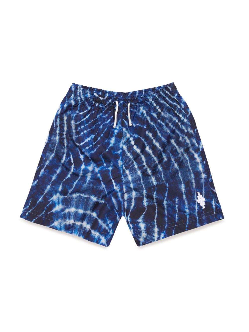 Marcelo Burlon County Of Milan Kids Badeshorts mit Wellen-Print - Blau von Marcelo Burlon County Of Milan Kids