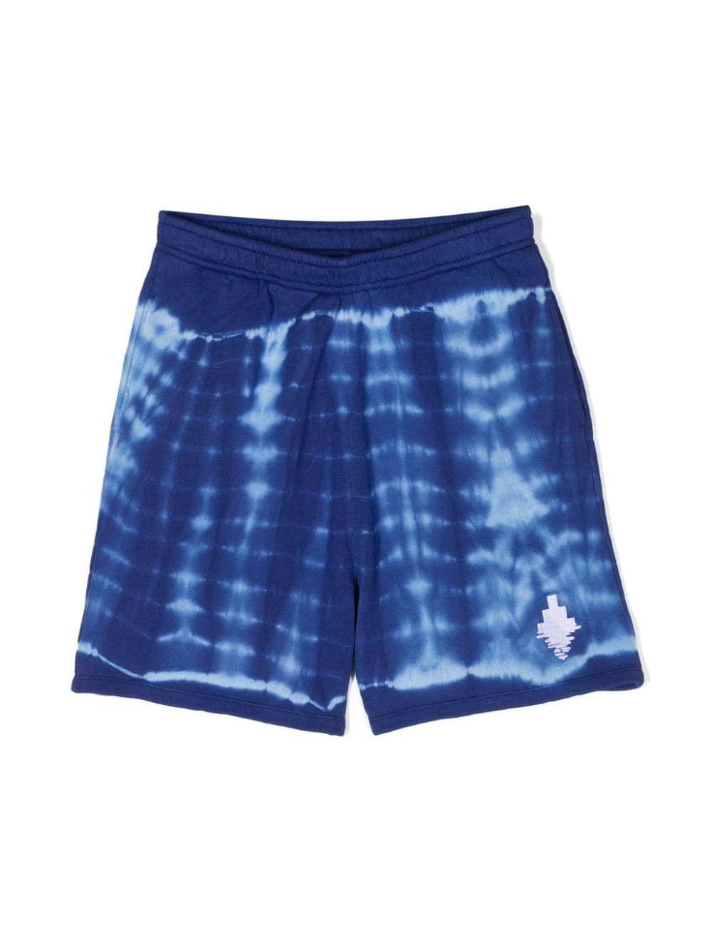 Marcelo Burlon County Of Milan Kids Soundwaves Joggingshorts - Blau von Marcelo Burlon County Of Milan Kids