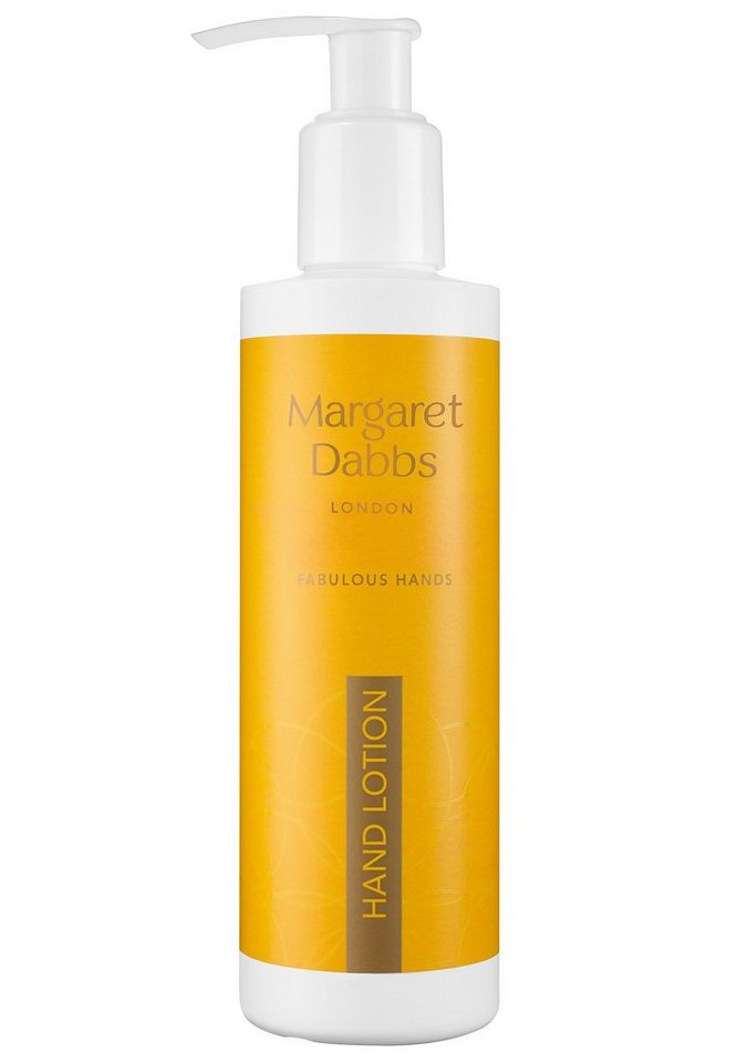 Margaret Dabbs Handcreme Margaret Dabbs Handpflege Handlotion mit Hanfsamenöl, weißer Wasserlilie und Seetang und Duftnoten aus Geranie und Mandarine, Anti-Aging. von Margaret Dabbs