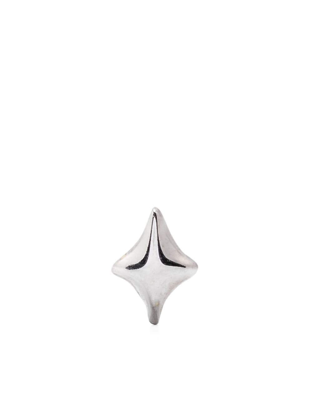 Maria Black 14kt White Gold Misty Glanze 4 piercing stud - Silber von Maria Black