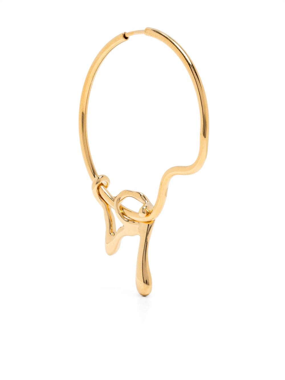 Maria Black Istegade sculpted hoop earring - Gold von Maria Black