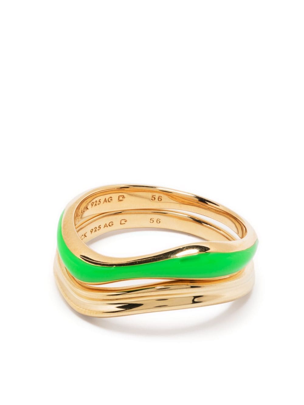 Maria Black Vergoldeter Soma Neon Ring von Maria Black