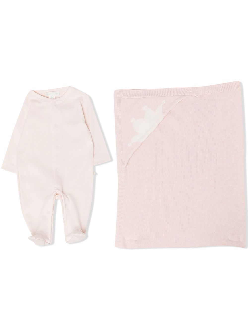 Marie-Chantal Set aus Strampler und Decke - Rosa von Marie-Chantal