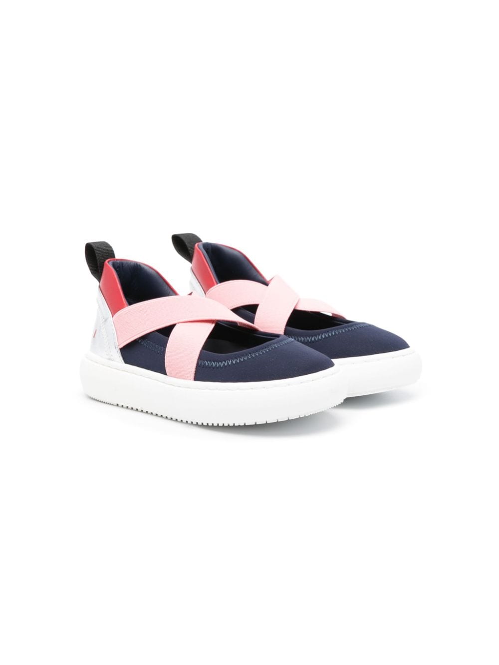 Marni Kids Sneakers mit überkreuzten Riemen - Blau von Marni Kids