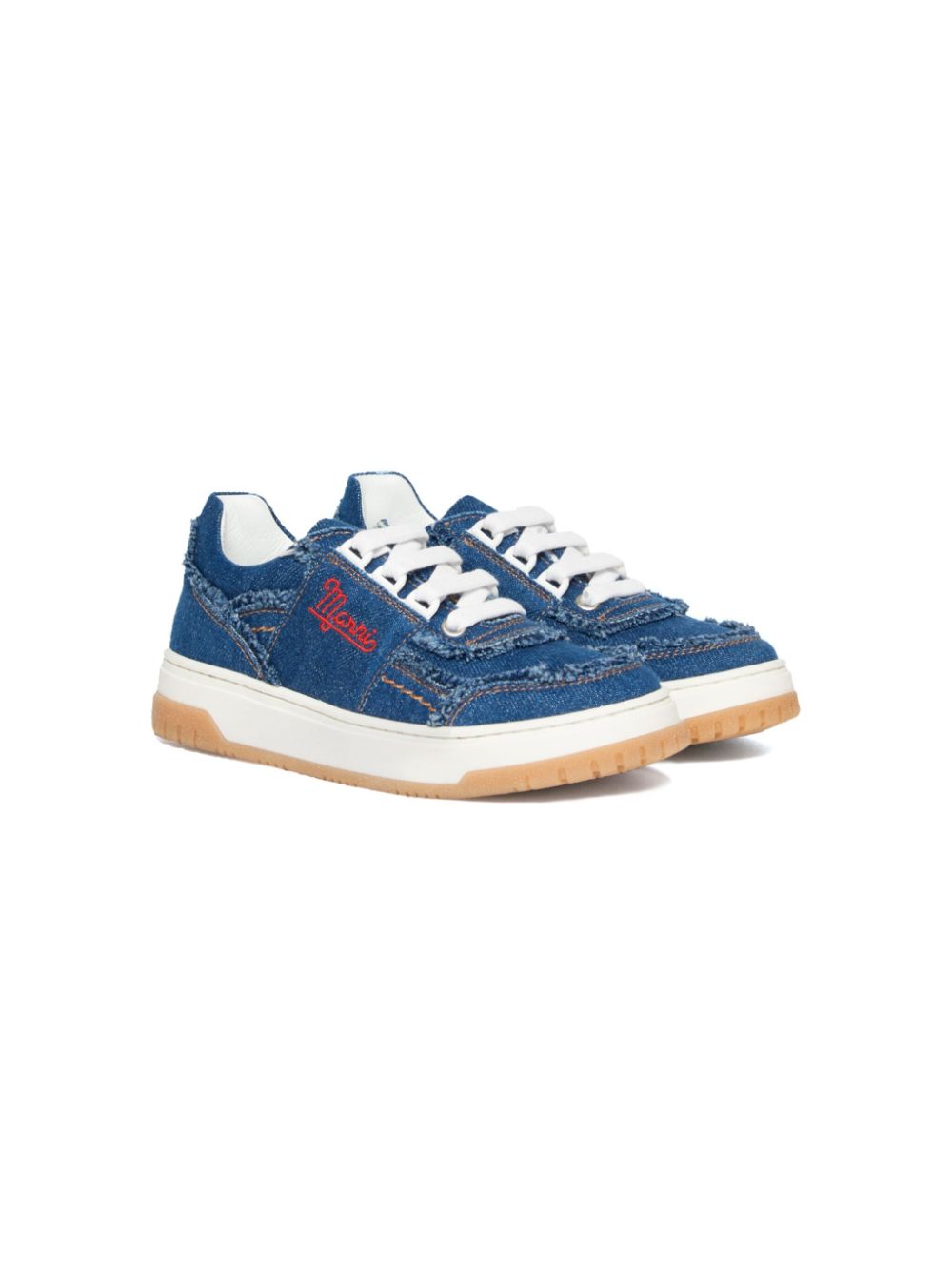 Marni Kids Sneakers im Jeans-Look - Blau von Marni Kids