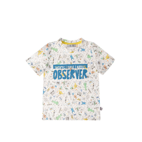 Marraine Kids T-Shirt aus Bio Baumwolle mit Alloverdruck von Marraine Kids