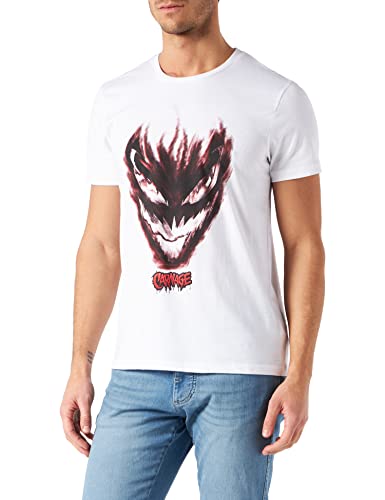 Marvel Herren Mevenoxts137 T-Shirt, weiß, S von Marvel