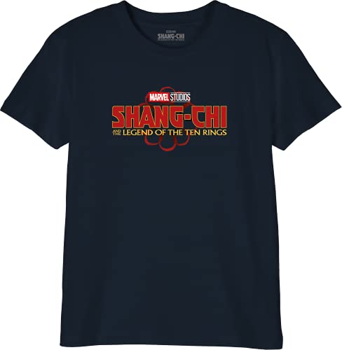 Marvel Jungen Boshchmts001 T-Shirt, Marineblau, 12 Jahre von Marvel