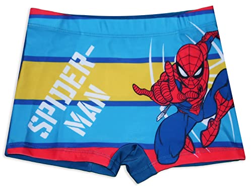 Marvel Spider-Man Badeshorts für Jungen (Größe 8, Alter: 4 Jahre, 5 Jahre, regulär), mehrfarbig, mehrfarbig von Marvel