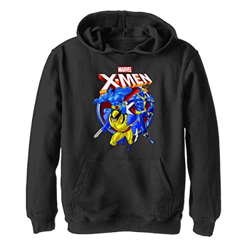 Marvel Unisex Kinder Duo Hoodie, Schwarz, XL von Marvel