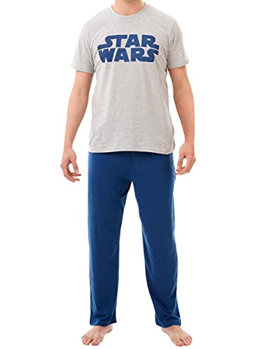 Star Wars Herren Schlafanzug Blau Small von Star Wars