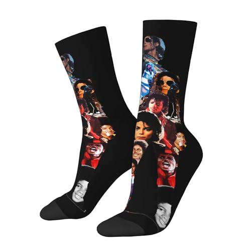 Herren Damen Mi%ch*a$el Crew Socken für Frauen Männer Ja%c*k$son Fans Merch Geschenk Herren Damen Mi%ch*a$el Crew Socken für Frauen Männer Ja%c*k$son Fans Merch Geschenk von MaryRWhiting