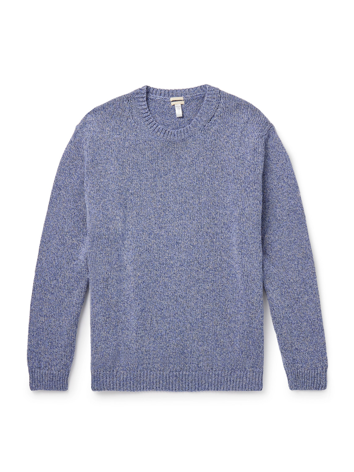 Massimo Alba - Billy Cotton and Linen-Blend Sweater - Men - Blue - XL von Massimo Alba