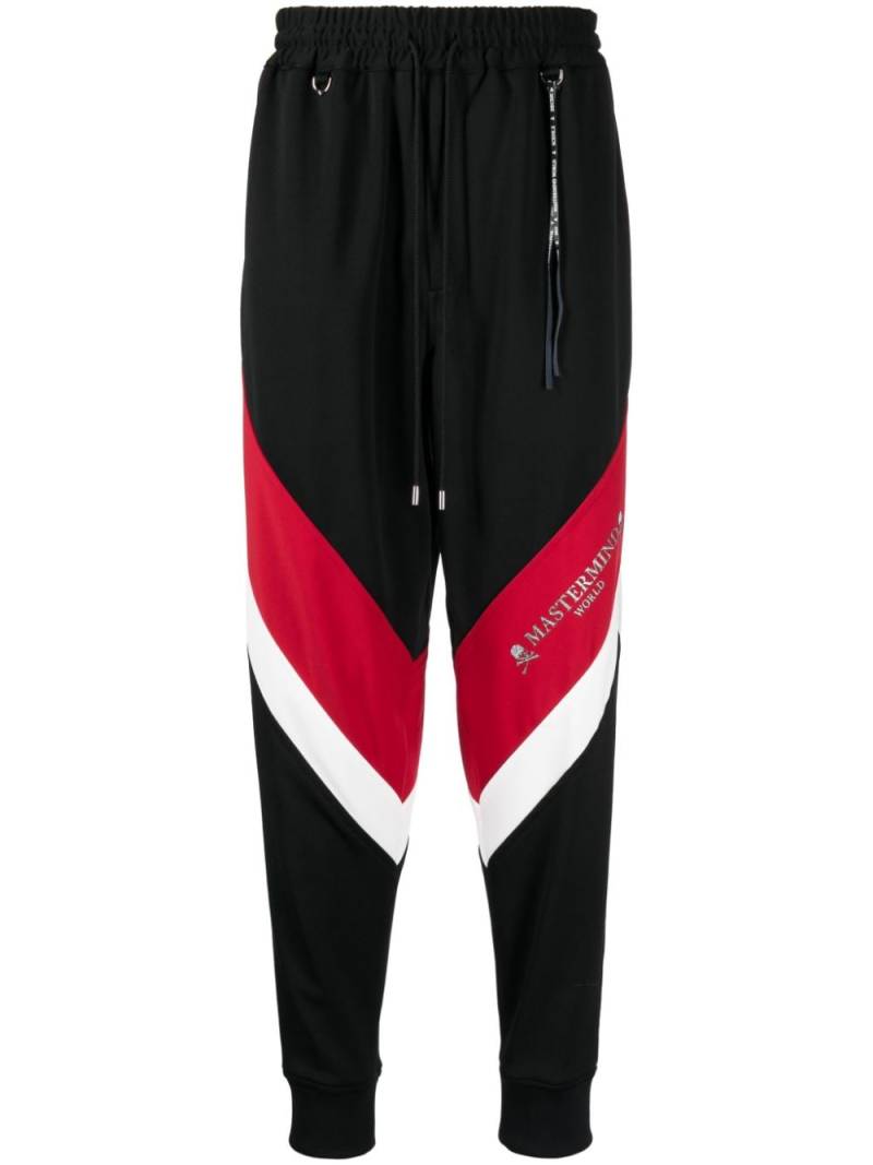 Mastermind World Jogginghose mit Streifen - Schwarz von Mastermind World