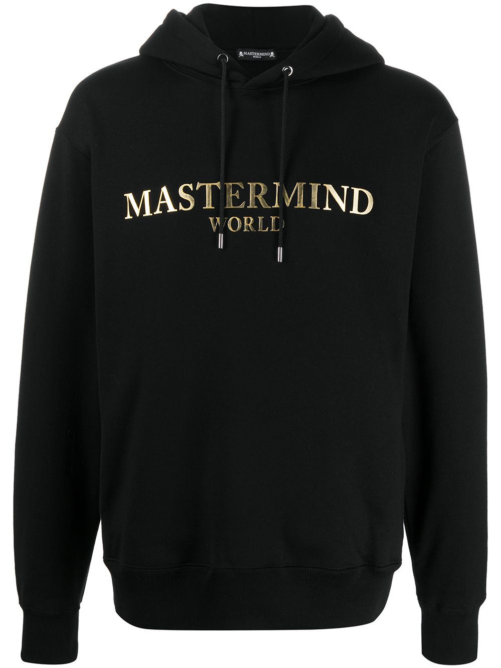 Mastermind World Kapuzenpullover mit Logo-Schild - Schwarz von Mastermind World