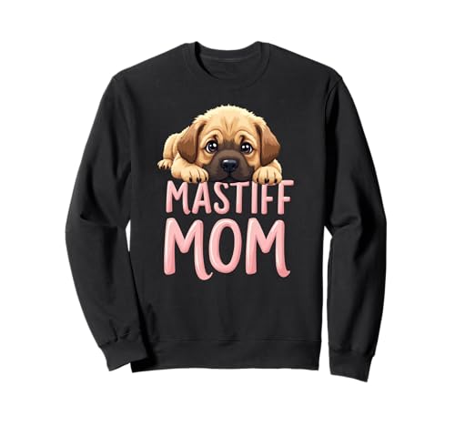 Mastiff Mama Hund Mastiff Mama Süßer Welpe Sweatshirt Mastiff Mama Hund Mastiff Mama Süßer Welpe Sweatshirt von Mastiff Fun Designs