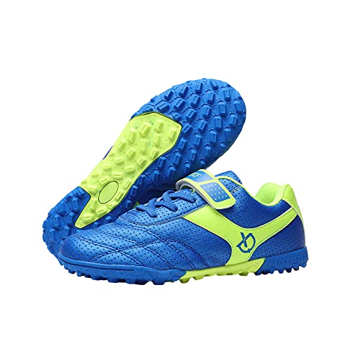 Mateju Fußballschuhe Junge Mädchen, Fussballschuhe Kinder Herren Komfortabel Leicht Trainingsschuhe Football Schuhe Trainingsschuhe Fitness Fußball Sportschuhe 28-38 von Mateju