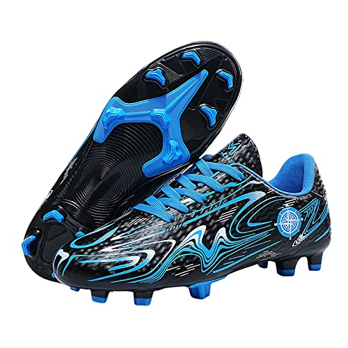 Mateju Fußballschuhe Kinder Herren Fussballschuhe Junge Mädchen Komfortabel Leicht Kreativ Trainingsschuhe Fitness Football Schuhe Fußball Sportschuhe für Leichtathletik Outdoor Wettkampf von Mateju