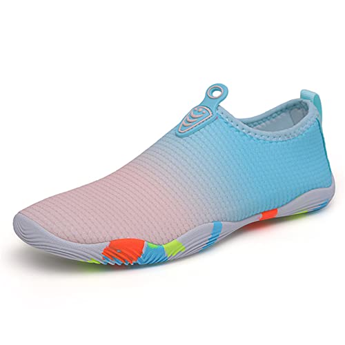 Mateju Unisex Badeschuhe Damen Herren Tarnung Strandschuhe Sommer Wasserschuhe Aquaschuhe Schnell Trocknend Schwimmschuhe Surfschuhe Leichte rutschfeste Fitnessschuhe Barfußschuhe von Mateju