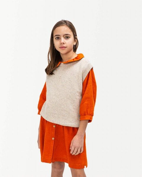 Matona Trendiger Pullunder für Kinder aus weicher Wollmischung mit Sprenkeleffekt / Knit Vest Matona Trendiger Pullunder für Kinder aus weicher Wollmischung mit Sprenkeleffekt / Knit Vest von Matona