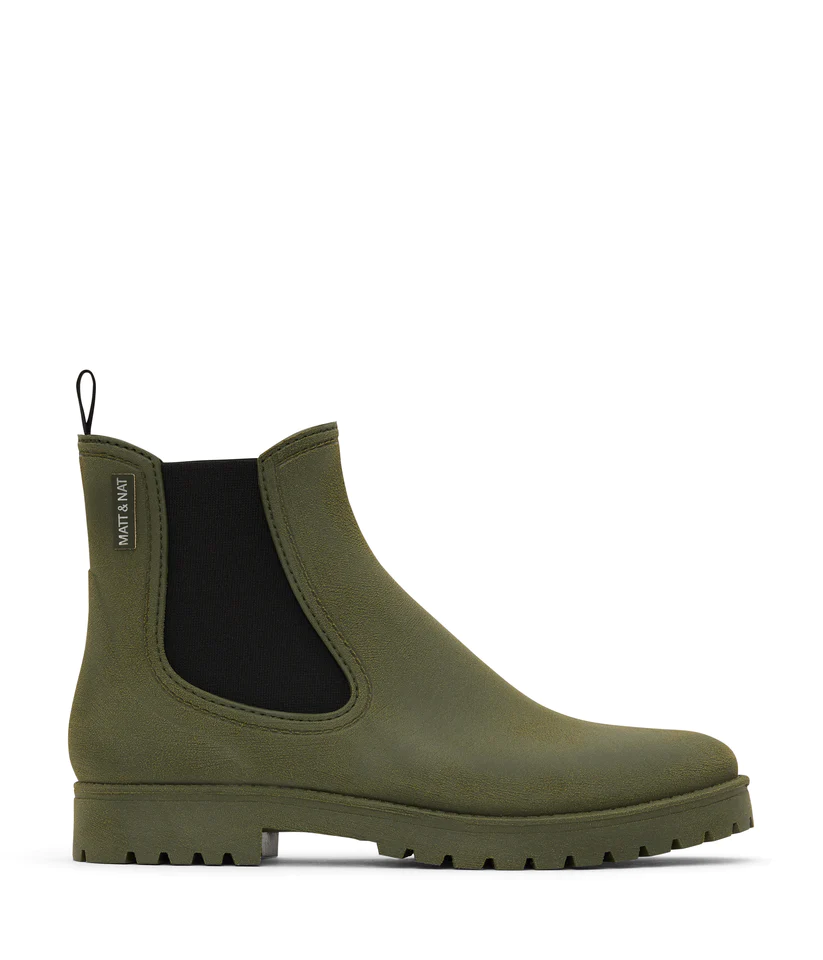 LANEY | Matt and Nat | veganer Stiefel | Matte Olive 39 von Matt and Nat