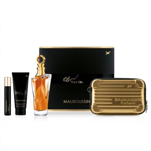 Mauboussin - Prestige 2024 Elixir Pour Elle Set: Eau de Parfum 100 ml, Körpermilch 75 ml, Travel Spray 20 ml & Umhängetasche Mauboussin - Prestige 2024 Elixir Pour Elle Set: Eau de Parfum 100 ml, Körpermilch 75 ml, Travel Spray 20 ml & Umhängetasche von Mauboussin