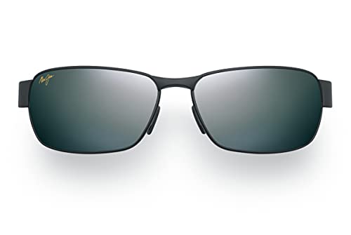 Maui Jim Black Coral Sonnenbrille Rechteckig von Maui Jim