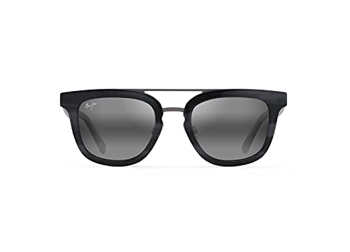 Maui Jim Relaxationsmodus für Herren mit patentierten polarisierten Plus2-Gläsern, Graue Schildkröte, neutrales Grau, polarisiert, Medium von Maui Jim