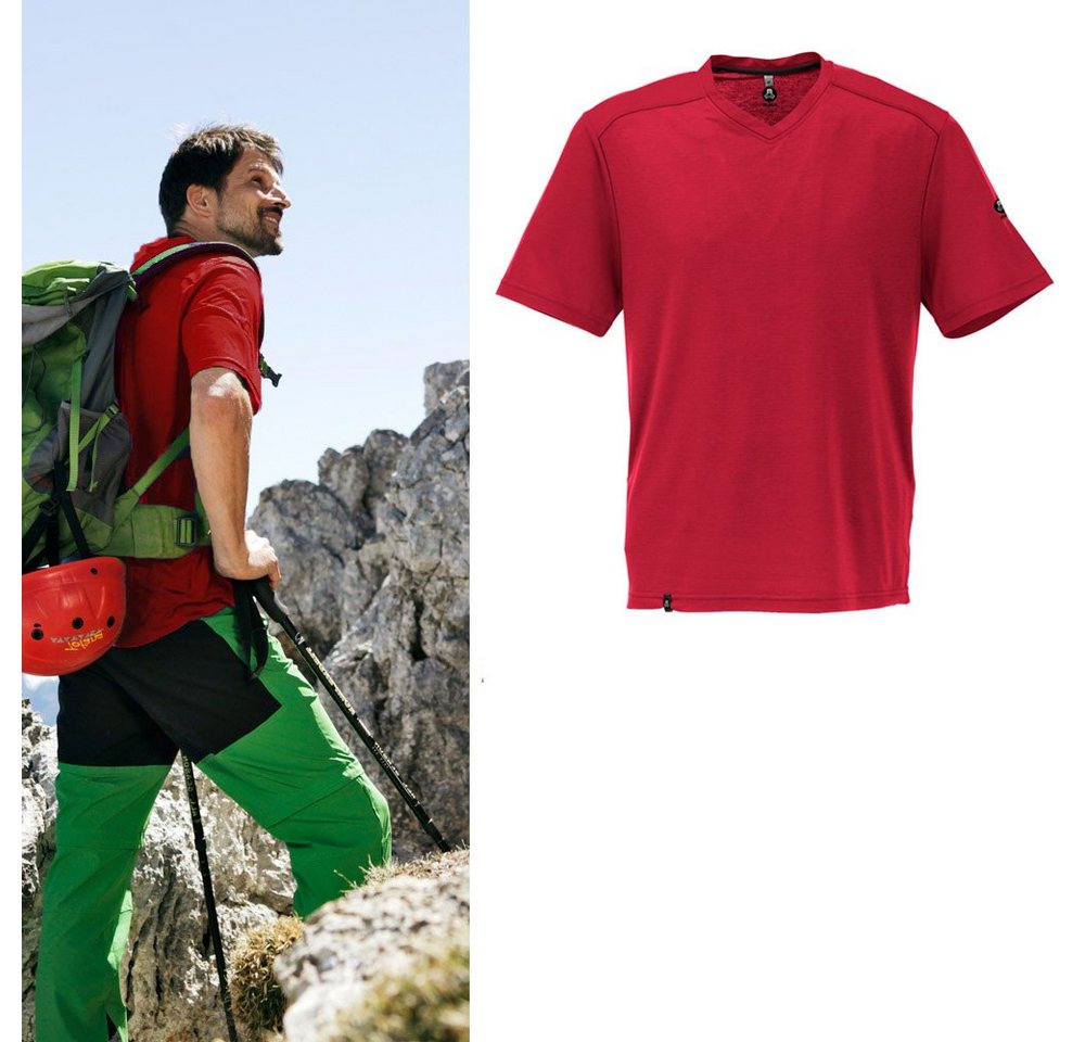 Maul T-Shirt Maul - Grieskogel XT fresh - Herren T-Shirt - rot von Maul