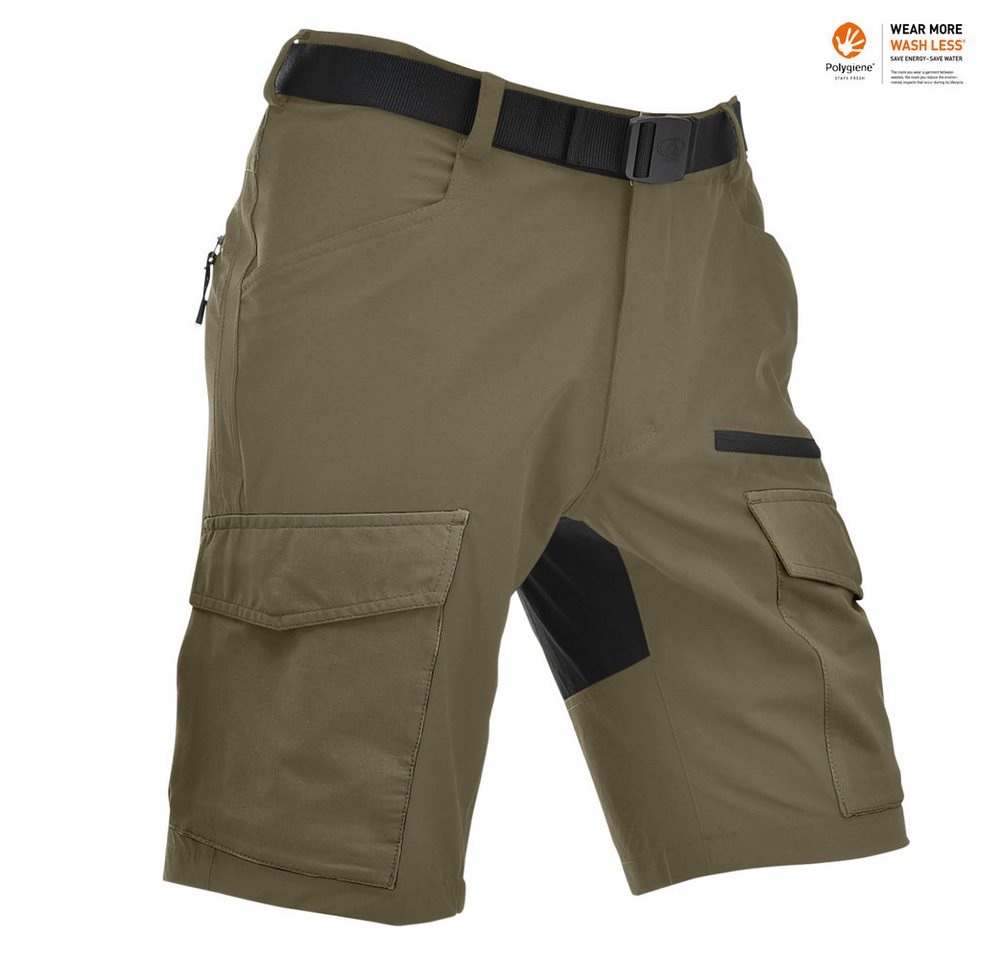 Maul Trainingstights Maul - KLEINER RACHEL II - Herren kurze Outdoorhose, olive von Maul