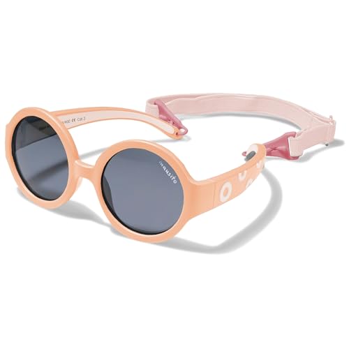 Mausito BABY Sonnenbrille 6-24 Monate Mädchen VERGLEICHSSIEGER Kindersonnenbrille 100% UV-Schutz BIEGSAM Schadstofffreie Sonnenbrille Kinder mit Band Europäisches Design für Kinder gemacht Mausito BABY Sonnenbrille 6-24 Monate Mädchen VERGLEICHSSIEGER Kindersonnenbrille 100% UV-Schutz BIEGSAM Schadstofffreie Sonnenbrille Kinder mit Band Europäisches Design für Kinder gemacht von Mausito