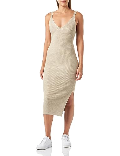 Mavi Damen Dress Kleid, beige, XS von Mavi