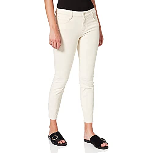 Mavi Damen Skinny Jeans Adriana Ankle, Elfenbein (Ecru Retro Str 24925), W25 von Mavi