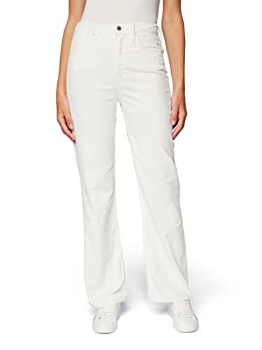 Mavi Damen Victoria Kordhose, Off White Corduroy, 28/34 von Mavi