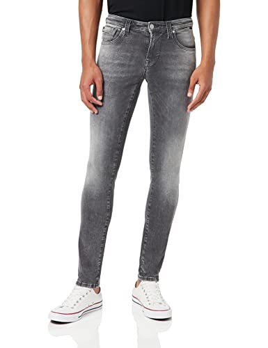 Mavi Herren James Skinny Jeans, Grau (Dark Grey Ultra Move 27591), 36W / 32L EU von Mavi