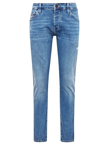 Mavi Herren YVES Jeans, mid Ripped Ultra Move, 32/30 von Mavi