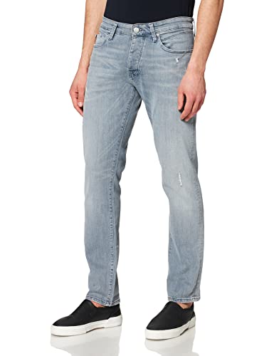 Mavi Herren YVES Skinny Jeans, Blau (Mid Brushed Ultra Move 28700), 34W / 34L von Mavi
