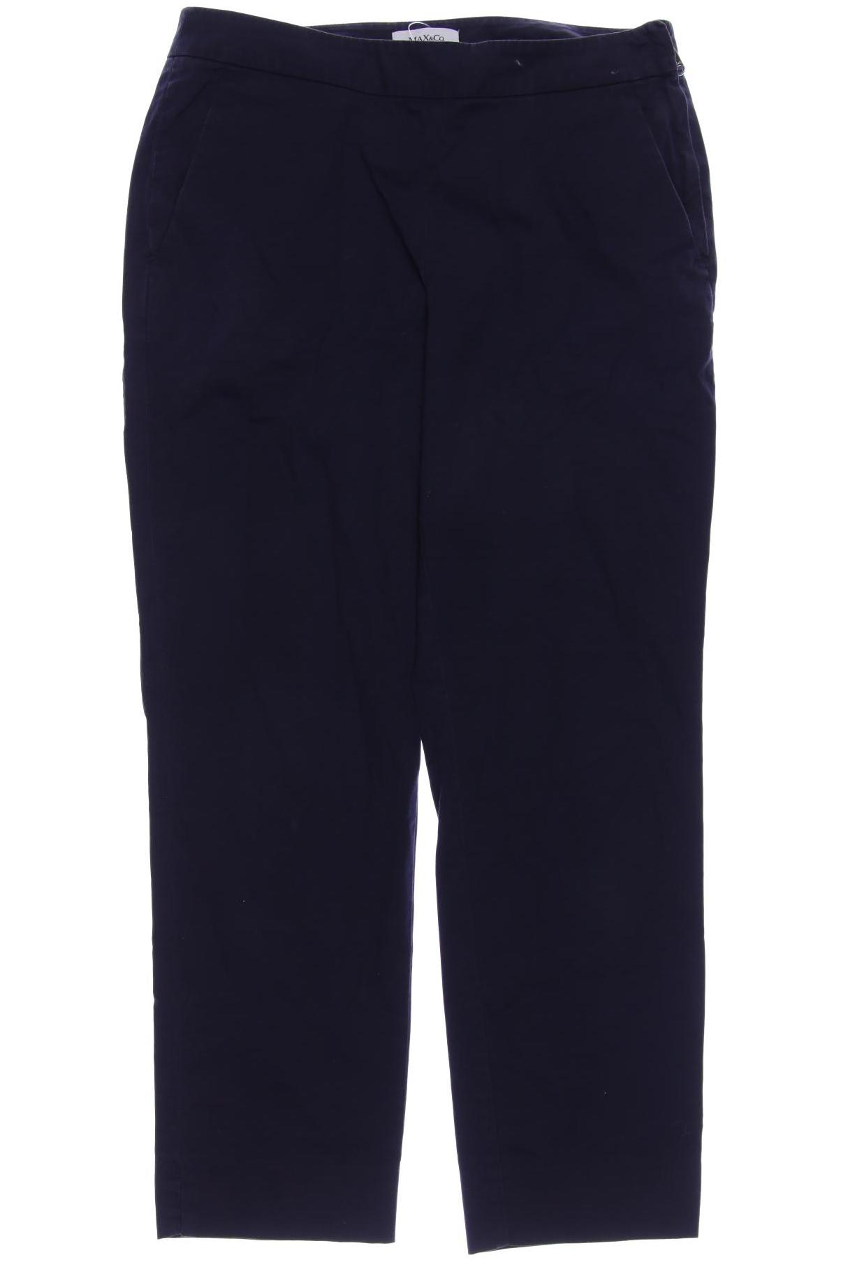 MAX&Co. Damen Stoffhose, marineblau, Gr. 36 von MAX&Co.