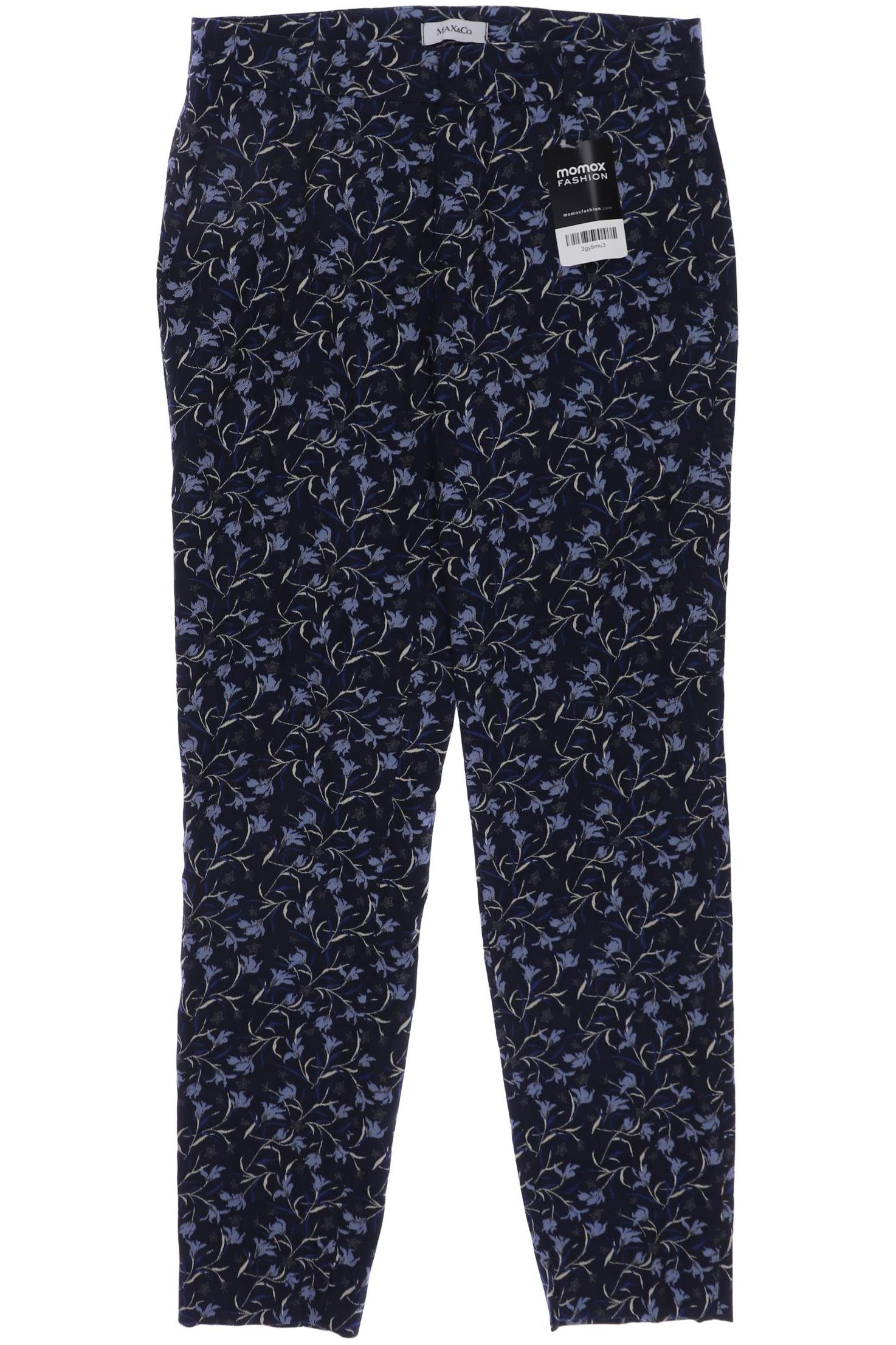 MAX&Co. Damen Stoffhose, marineblau, Gr. 38 von MAX&Co.