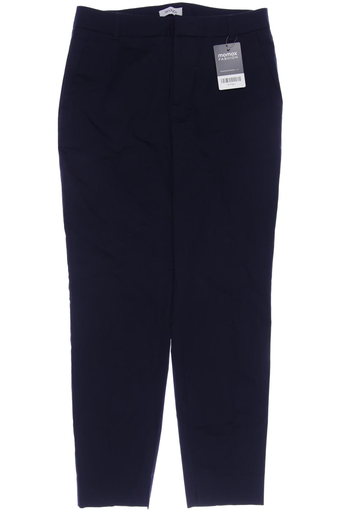 MAX&Co. Damen Stoffhose, marineblau, Gr. 40 von MAX&Co.