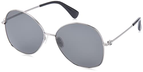 MaxMara Damen MM0034@6008A#, glänzend grau (Shiny Gunmetal), Regulär von MaxMara