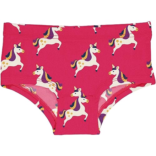 Maxomorra Briefs Hipster Unicorn, 122/128 von Maxomorra