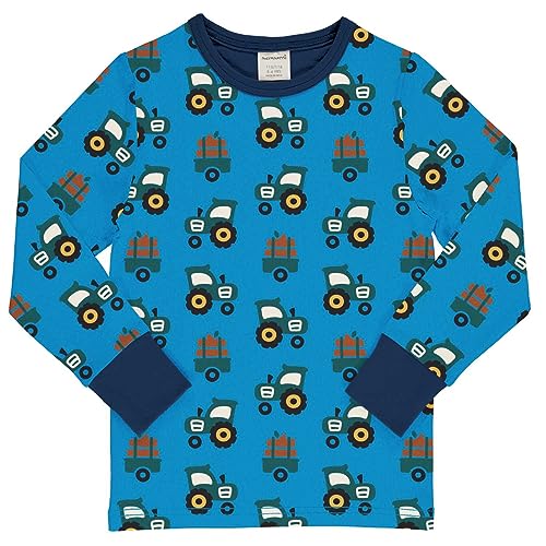 Maxomorra Langarmshirt Tractor, 98/104 von Maxomorra