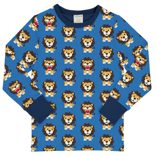 Maxomorra Langarmshirt viele Löwen Top LS Lion (134/140) von Maxomorra