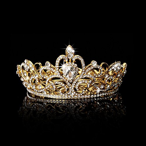 Maxtonser Silver Crystal Tiara Crowns for Women Girls Elegant Princess Crown Tiaras for Women Bridal Wedding Prom Birthday Craft,Crown Tiara von Maxtonser